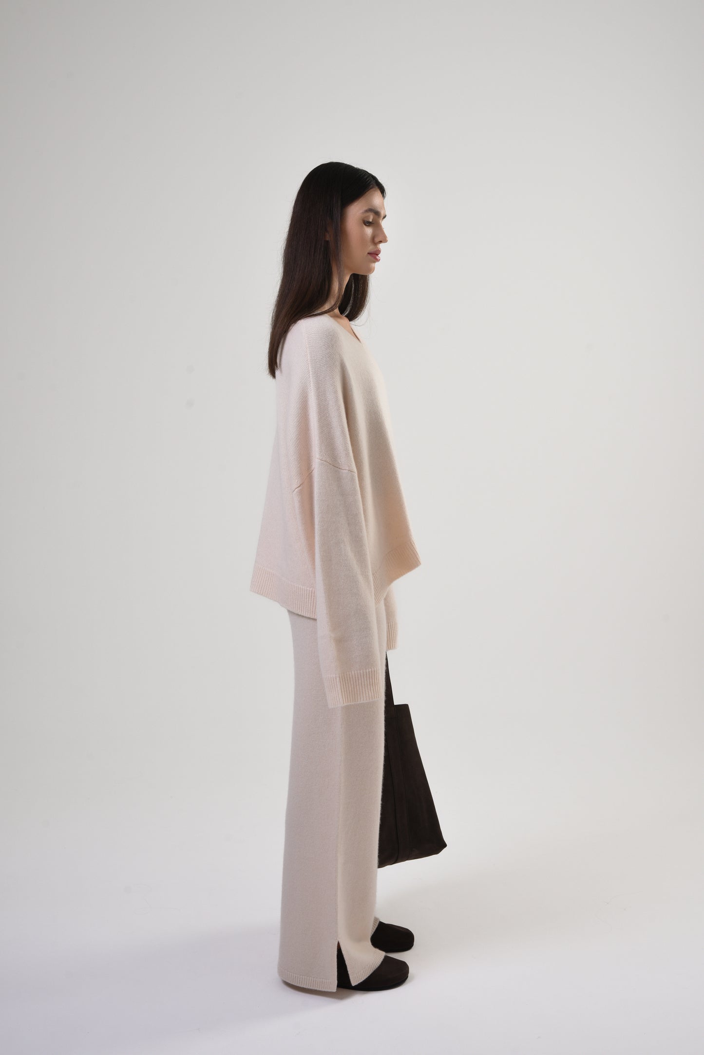 V-Neck Oversized Sweater