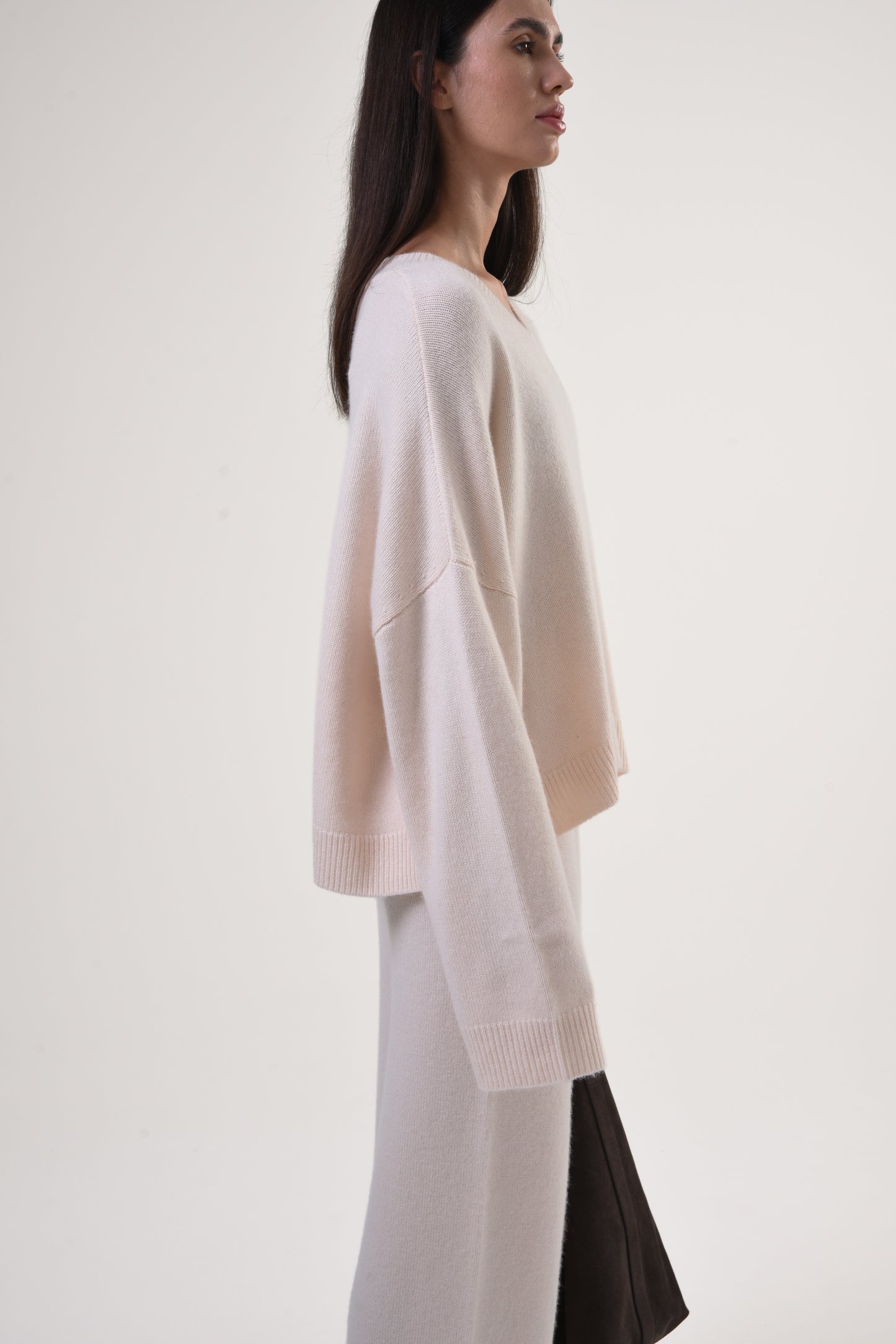 V-Neck Oversized Sweater