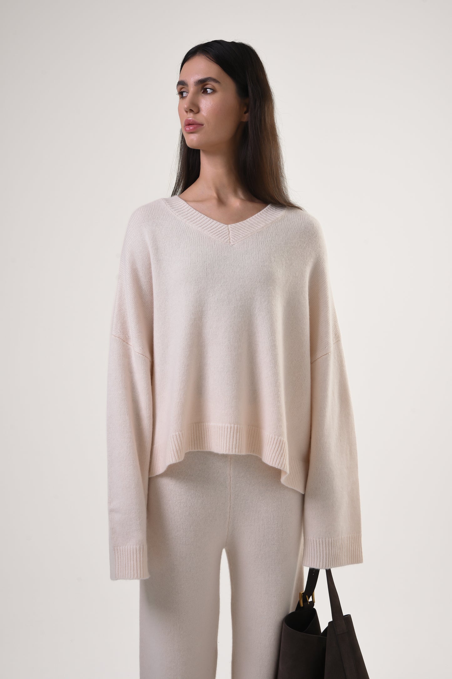 V-Neck Oversized Sweater