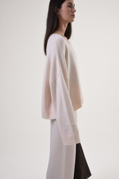 V-Neck Oversized Sweater